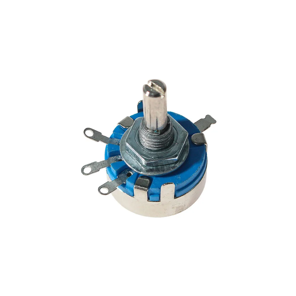 

1PCS WH5-1A 3-Terminals Round Shaft Rotary Taper Carbon Potentiometer 470R 1K 1.5K 2.2K 4.7K 10K 22K 47K 100K 220K 470K 1M