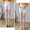 Maternity Panties High Waist Anti-slip Tummy Control Pregnant Women's Leggings With Lace Solid Color Panties Ice Silk Feeling 4