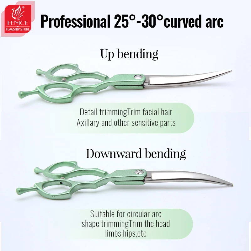 FORBICI PER TOLETTATURA CANI E GATTI ANIMALI LAMA DRITTA TAGLIO PELO - Foto 5