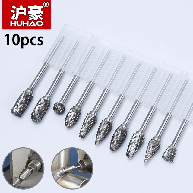 HUHAO 1/8 Shank Rotary Tool Grinding Accessories metal