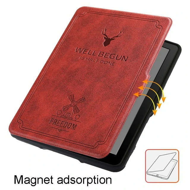 2021 Magnetic Smart Fabric Case For  Kindle Paperwhite 5 11th  Generation 6.8 Inch Funda for Kindle Paperwhite 5 4 3 2 1 - AliExpress