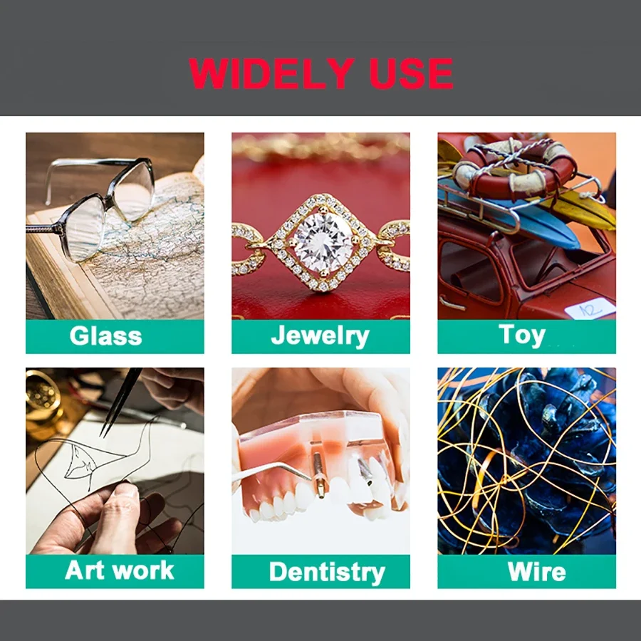 150A Jewelry Stainless Steel Spot Laser Welding Machine Automatic CNC Handheld Pulse TIG Welding Machine For Welding Jewelry 3