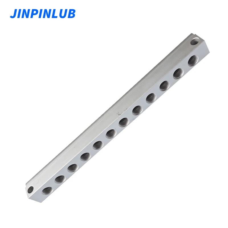 JINPINLUB MUJ-12 aluminum oxide alloy grease diverter block connector for single line lubrication system