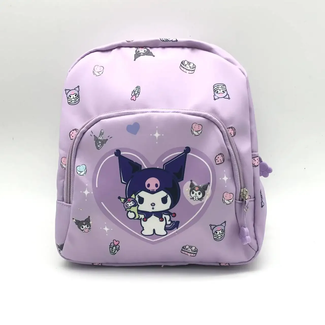 

Sanrios Kuromi Cinnamoroll Мультяшные рюкзаки из искусственной кожи kawaii аниме детские выходные маленькие школьные сумки водонепроницаемые нейлоновые дорожные сумки