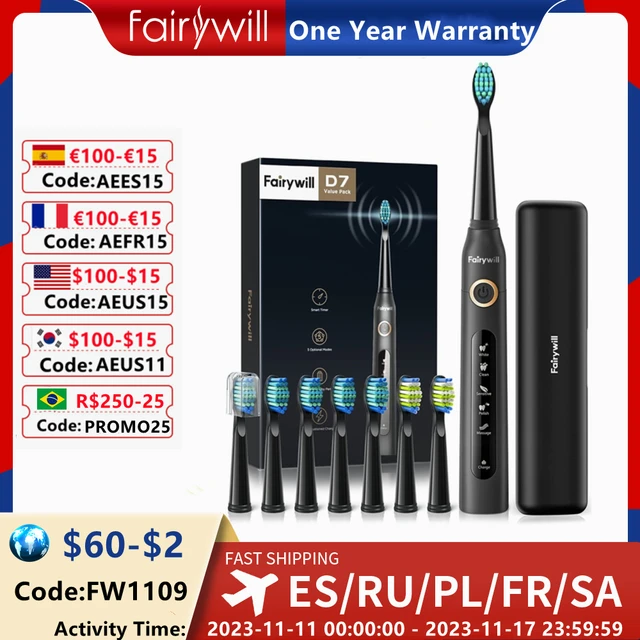 Fairywill Electric Sonic Toothbrush – A Thorough Cleaning Experience