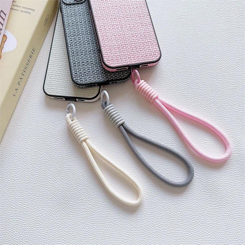 Versatile Mobile Phone Lanyard Strap with Wrist Strap and Keychain Attachment