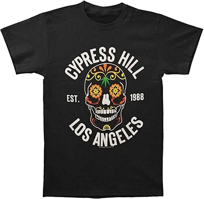 Мужская музыкальная футболка с длинным или коротким рукавом Cypress Hill Day of the Dead Los Angeles