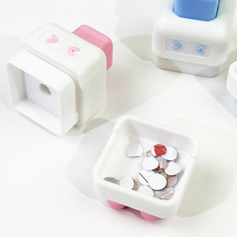 1PC Single Hole Paper Hole Punch Small Mini Binder Punch Creative DIY Manual Circle Cutter Portable Binding Stationery Supplies