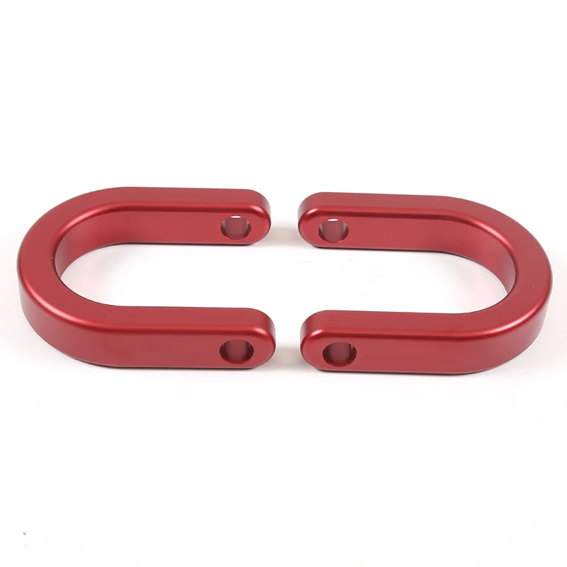 ハマーh2 2003-2009用アルミニウム合金/シルバー,車用牽引フック,リア