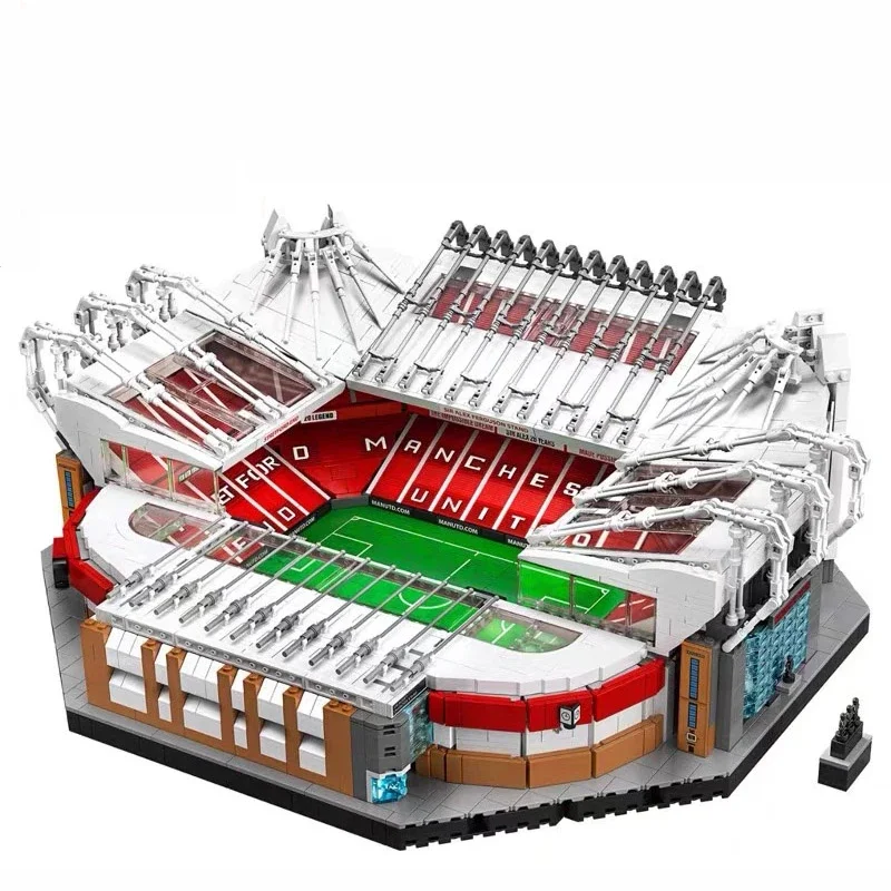 thumbnail image 1 of Bloques de construcción del estadio de fútbol Old Trafford Manchester Liuwei modelo de juguete de Navidad compatible con 10272 21337, 1 of 4