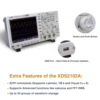 OWON XDS2102A Digital Oscilloscope 100MHz 1GS/s 2 Channels+1External 20M Record Length 12-bit High Resolution ADC and 8 inch LCD 6