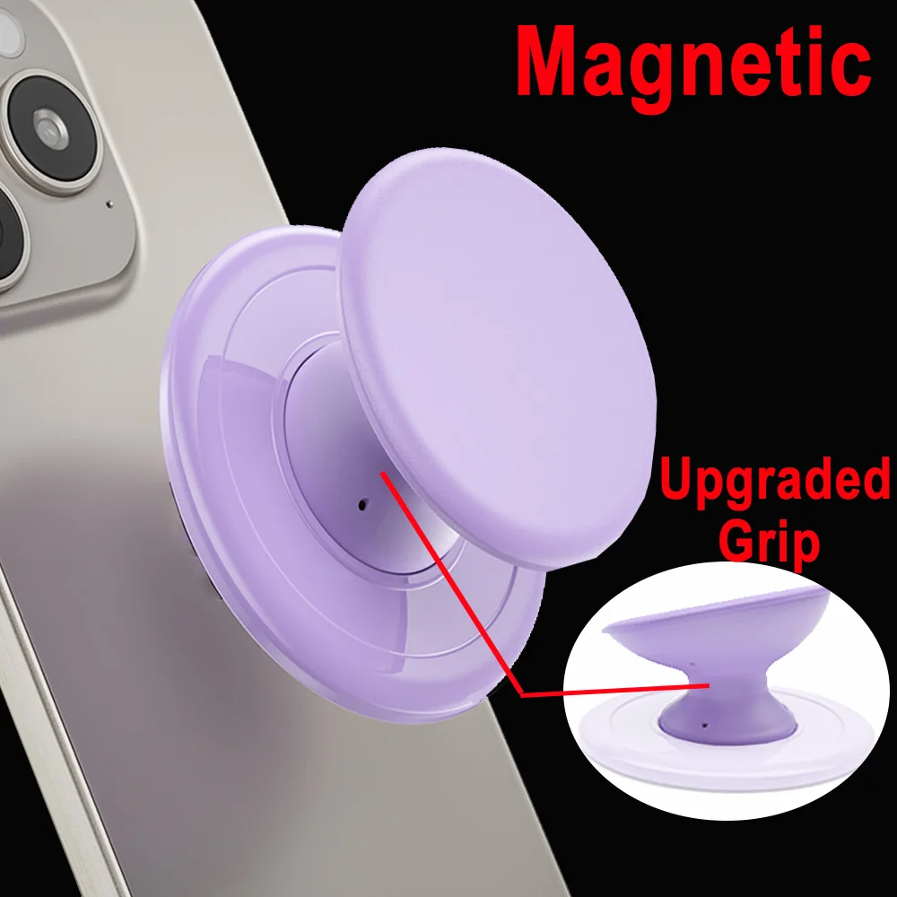 NEW-Magnetic-Popped-Phone-Socket-Folding-Phone-Holder-Stand-Grip-Tok ...