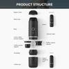 Ultra Light Portable Espresso Coffee Maker for Travelling Camping 19 Bar High Pressure Extraction 6