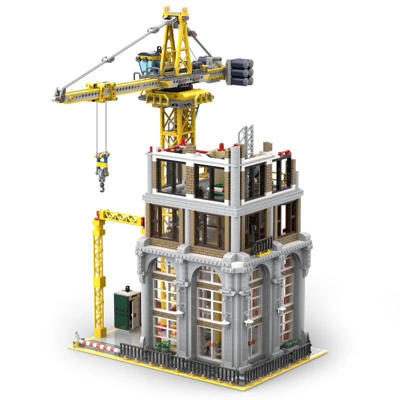 MOC Modular Construction Site City Construction Facilities Hanging
