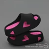 Platform Sandals Women Summer Non Slip Love Indoor Beach Sandals Cloud Slipper Slide House Flip Flops Female Soft Outdoor EVA 5