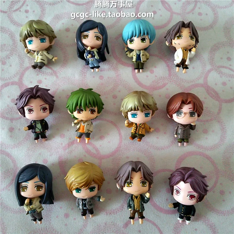 Anime Q Version Clay Figure Ex Cashapon Waiting In The Summer La Corda D'Oro Kaito Kirishima Lloyds Bannings Action Figure Toys