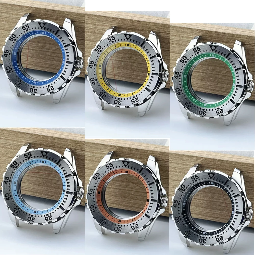 

30ATM Waterproof 44mm Large Size Watch Case for NH35 NH36 NH34 4R35A 4R36A Movement Mechanical Diving Watch Fit 28.5mm Dial