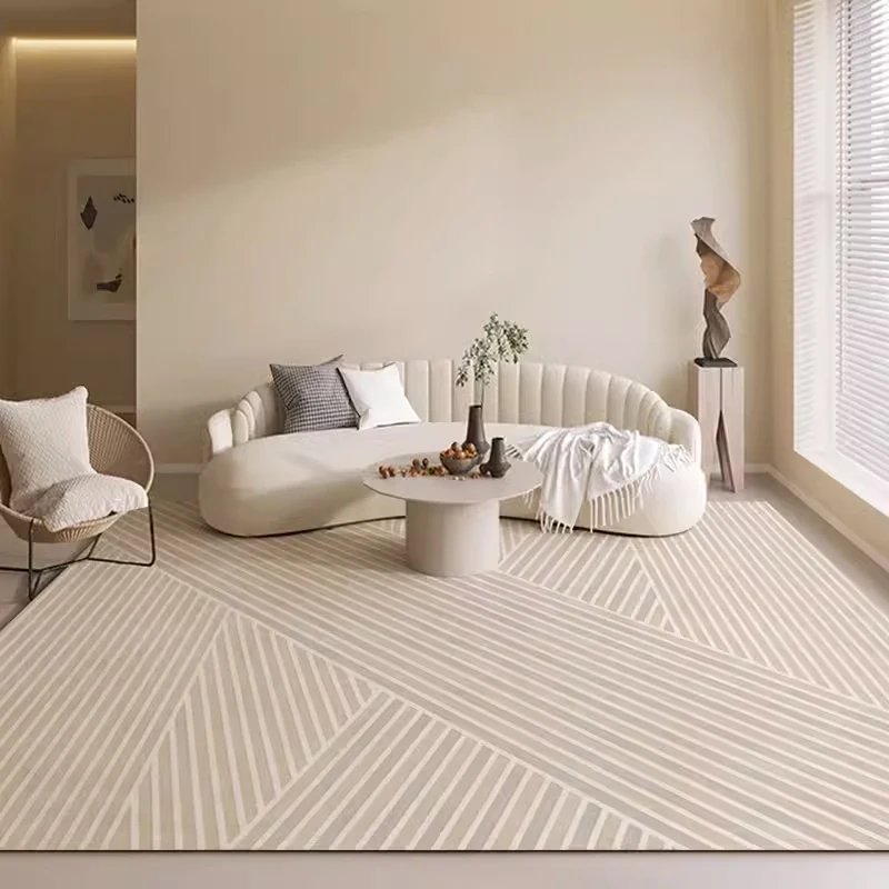 thumbnail image 1 of Alfombras para sala de estar, alfombra abstracta de rayas de gran superficie para dormitorio, decoración del hogar, alfombra moderna de lujo para guardarropa y pasillo., 1 of 5