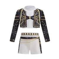 Ensemble de 3 pièces pour filles, Costume de Cosplay, vêtements à la mode, spectacle sur scène, jeu de rôle, uniforme, Costumes de fête pour enfants 5