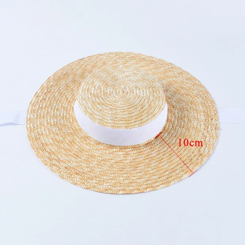 USPOP جديد النمط الفرنسي خمر الضحلة تاج القش القبع...