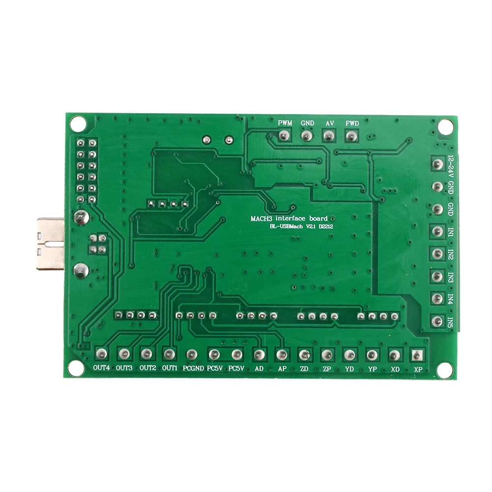máquina de gravura de cinco eixos cnc controle de movimento placa de interface de acionamento do motor deslizante de eixos