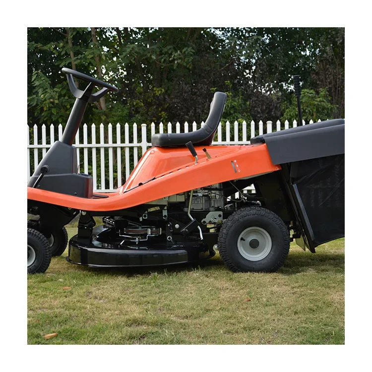 Forestry Machinery Riding Lawn Mower Gasoline Tractor Garden Lawn Mower 30 Inch Riding