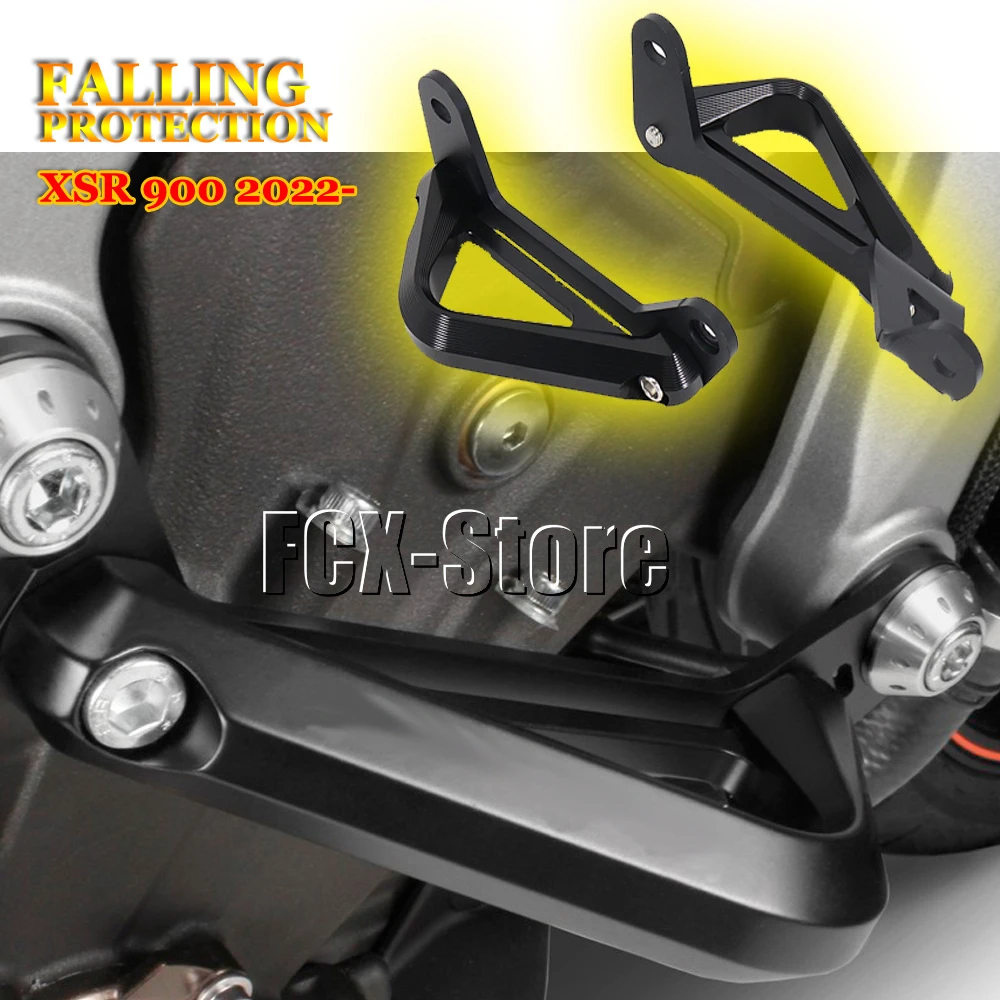 2022 2023 Xsr900 Telaio Di Protezione Anticaduta Per Moto Per Yamaha Xsr900 Xsr 900 Dispositivo Antiscivolo Protezione Motore Crash Bar Paraurti