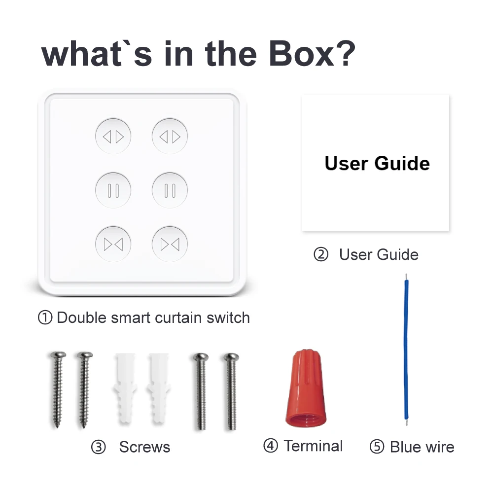 LoraTap Tuya 스마트 라이프 WiFi 롤러 셔터 전기 모터 용 더블 커튼 블라인드 스위치 Google 홈 Alexa Voice Automatic