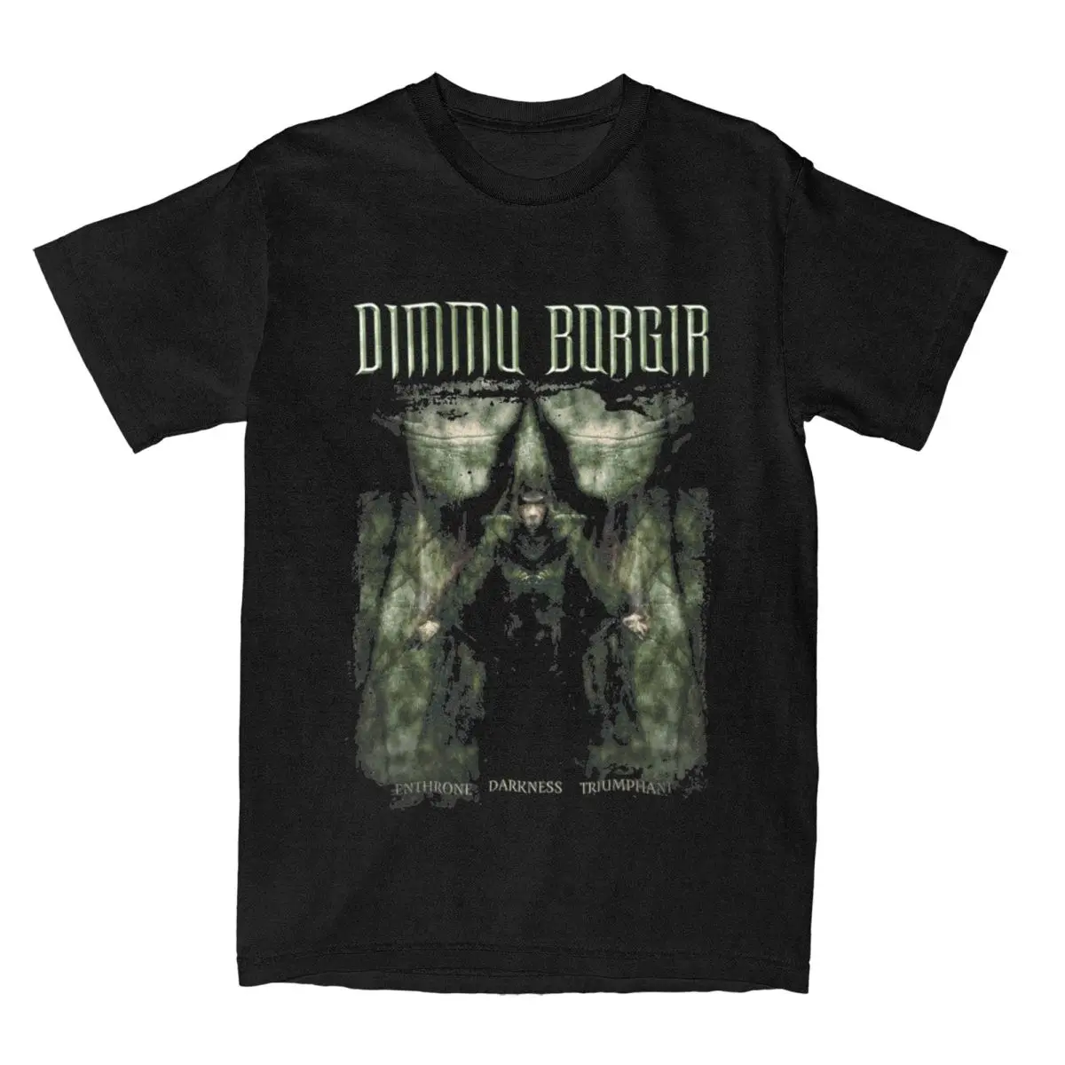 Dimmoire tシャツ Dimmu Borgir Band Merch Shirt Men Women Enthrone Darkness