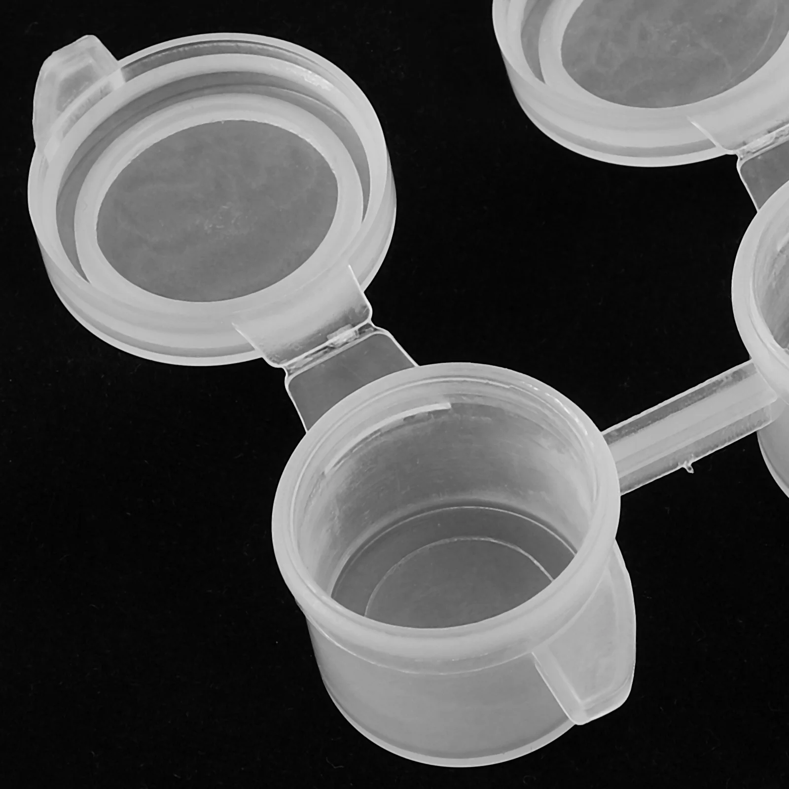 30 Pcs Empty Paint Pot Cup Pots Box Canning Supplies Watercolor Container Mini Strip Cups Storage Containers Painting Tool