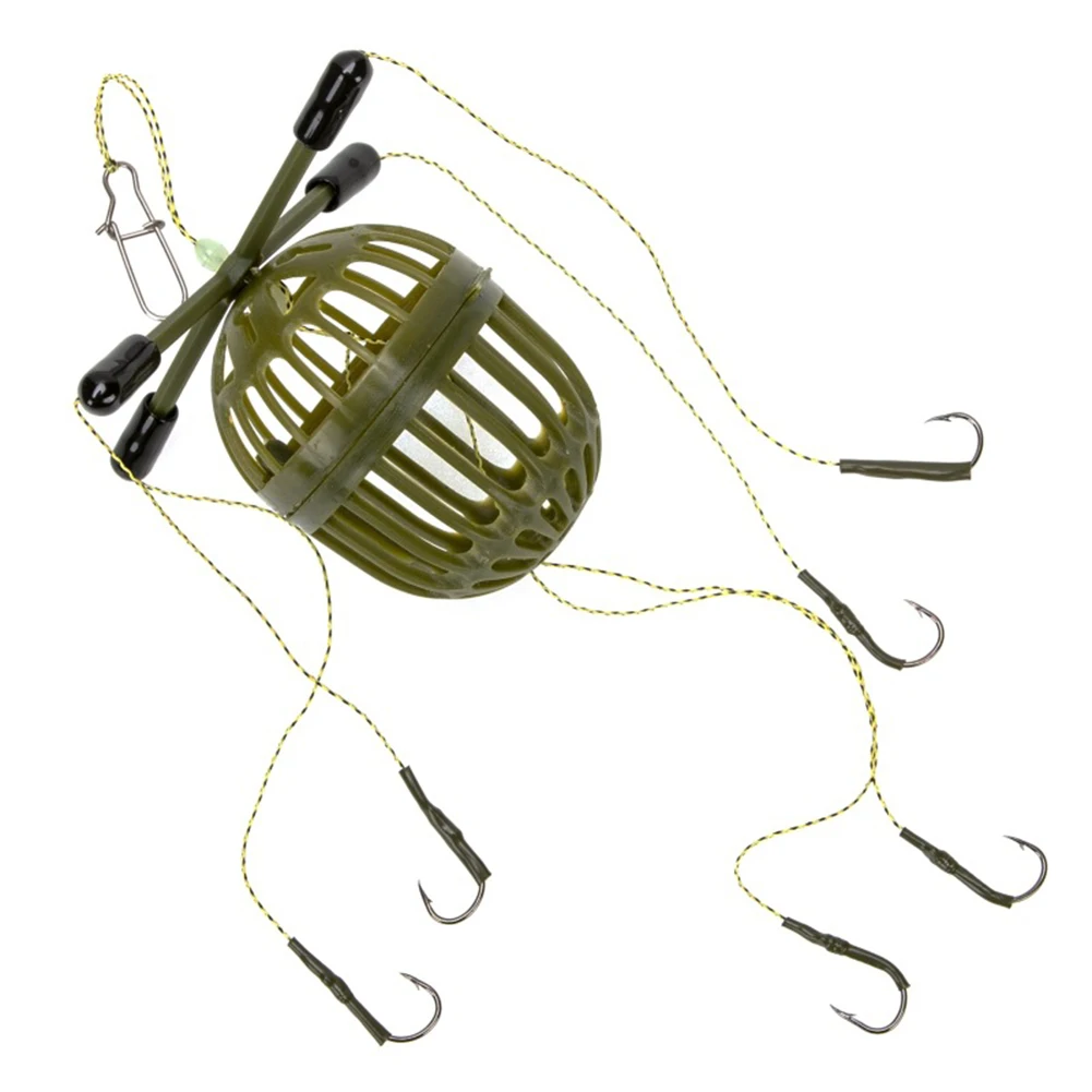 4 pièces Carpe Feeder De Pêche Méthode Leurre Cage... – Grandado