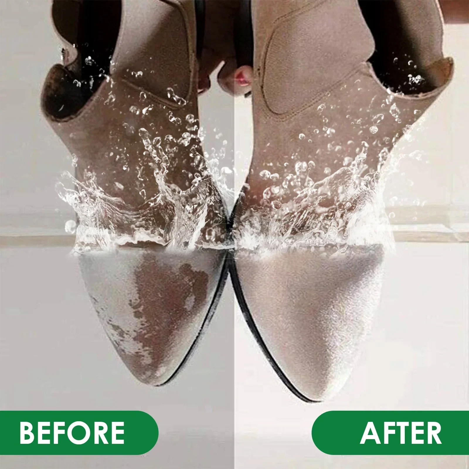 Footwear waterproof spray leather boots hydrophobic cleaning anti-stains and grime odorless portable spray sneakers