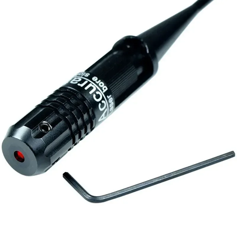 Tactical Red Dot Laser Bore Sighter Laser Scope Kit for 0.22-0.50 Five Caliber Rifle Hund Gun Style Collimator red dot sight rifle scope