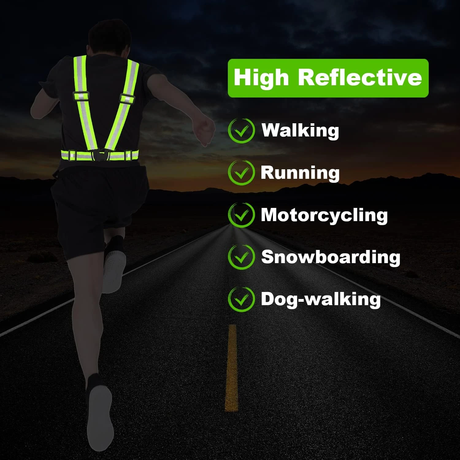 Stay stylish and safe in outdoor adventures with this durable, vibrant safety vest for cyclists, hikers, and construction worker