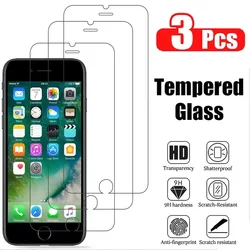 Premium Tempered Glass Screen Protector - 3 Pack - Tempered glass (For iPhone 6SPlus)