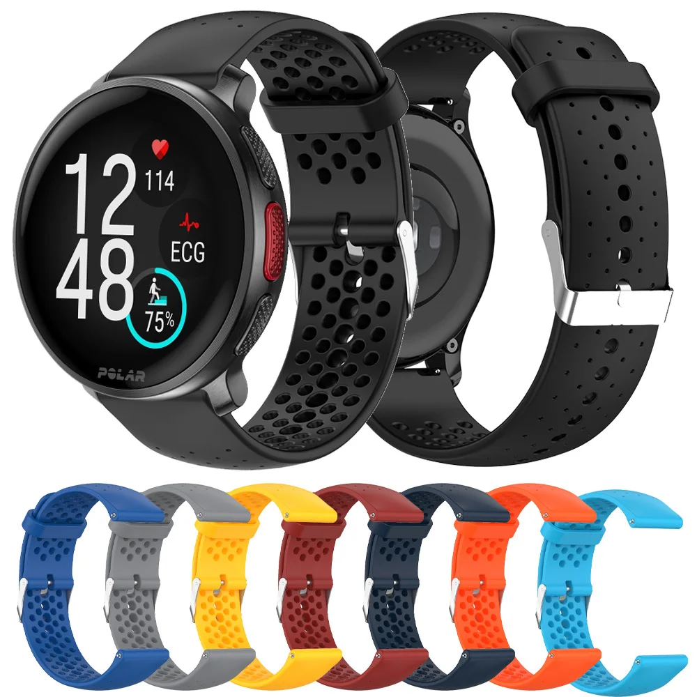 Premium Silicone Watch Strap - Universal Fit 20mm/22mm