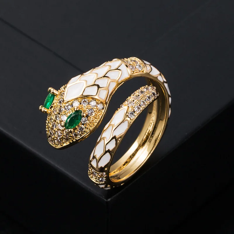 Hip Hop Money Snake Ring With Inlaid Sapphire Zircon And Multi Circle Snake  Design Ancient Gold Evil Eye Jewelry For Girls From Huierjew, $1.36 |  DHgate.Com