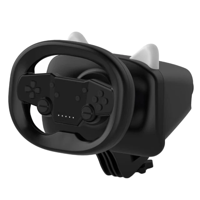 Volante de Jogo, Giratório 180 ° Feedback de Vibração Real Programável USB  Volante de Jogo de Corrida Com Pedal de Mola, Plug and Play para PS4, para