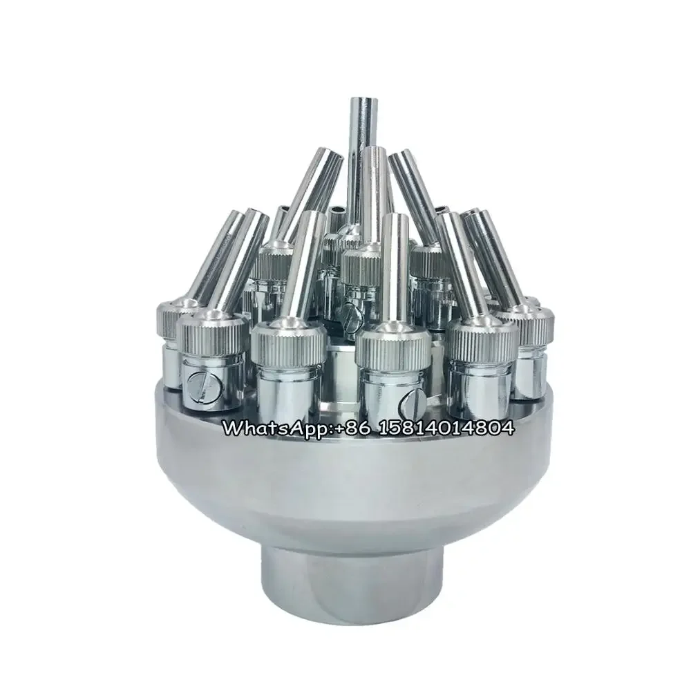 

DN50 2 inch adjustable fountain nozzle,304 stainless steel three-layer flower fountain nozzle,music fountain,porous fountain