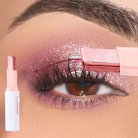 Double Color Eyeshadow Stick Pearlescent Eyeshadow Pencil Glitter Liner Highlighter Multicolor Eye Shadow Eyes Makeup Cosmetics 1