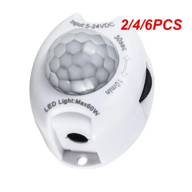 

2/4/6PCS Motion Sensor DC 5V 12V Light Switch Movement Detector Activated Timer Automatic PIR Motion Sensor LED Strip Light