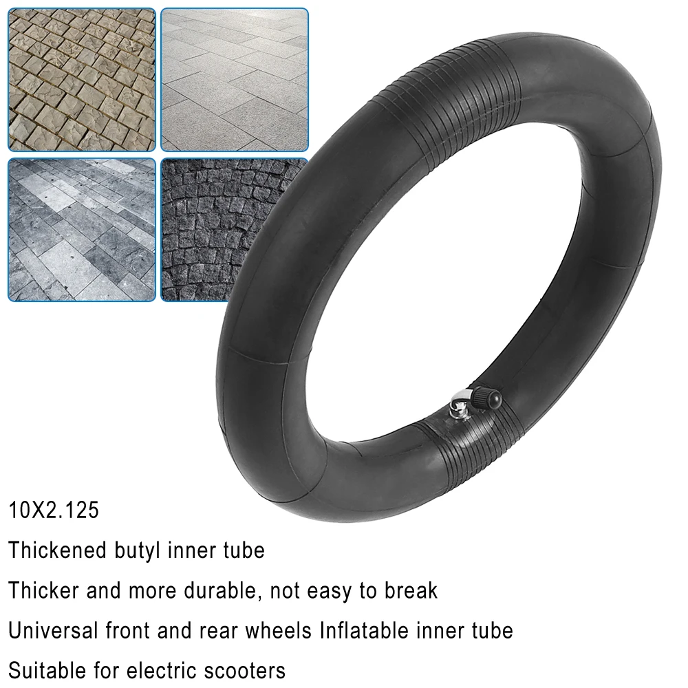 Description Picture 6 of itemRubber 10x2.125Inner Tube Tire Pneumatic 10x2.125 Camera With 10 Inch Inner Tube For Electric Scooter Balance Car Parts