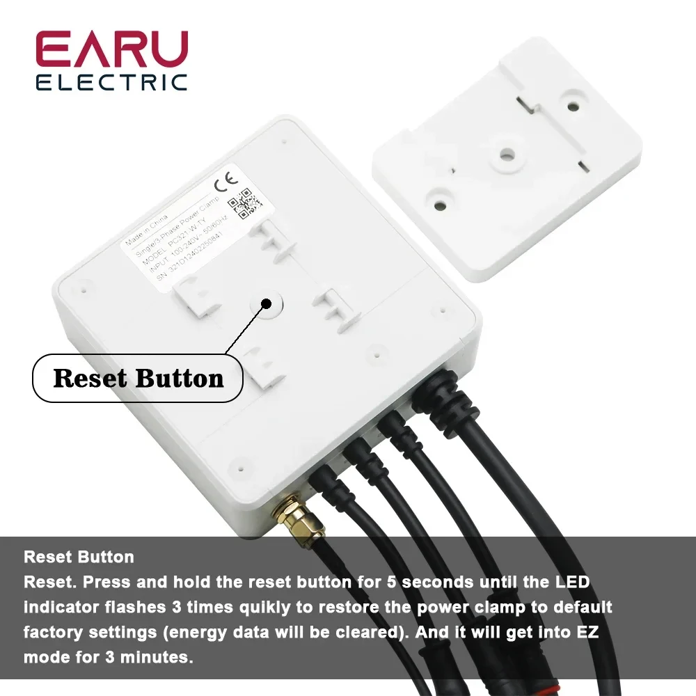 Tuya WiFi ZigBee Smart Energy Meter KWh Power Monitor 3 Phase Single Phase 500A