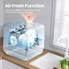 COMFEE' Portable Dishwasher Countertop with 5L Built-in Water Tank, No Hookup Needed, 6 Programs 6