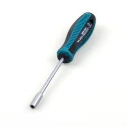 1pcs Tip Hex Socket Screwdriver  Total Length CR-V Non-magnetic Hexagonal Socket Wrench Nut Driver Hand Tool