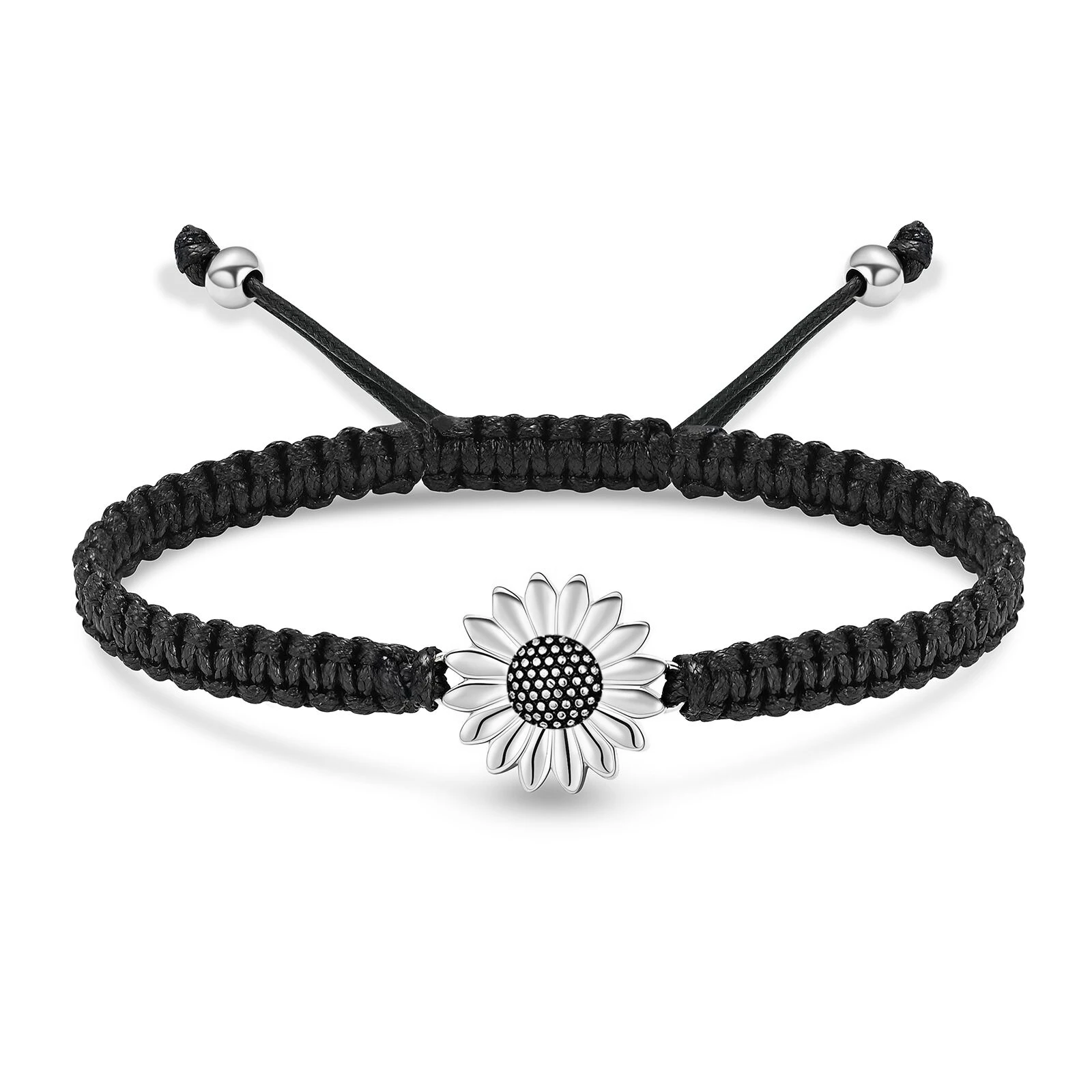 Cremation Sunflower Urn Bracelet for Ashes Stainless Steel Urn Bangles Cremation Jewelry Memorial Lockets Bracelet for Women