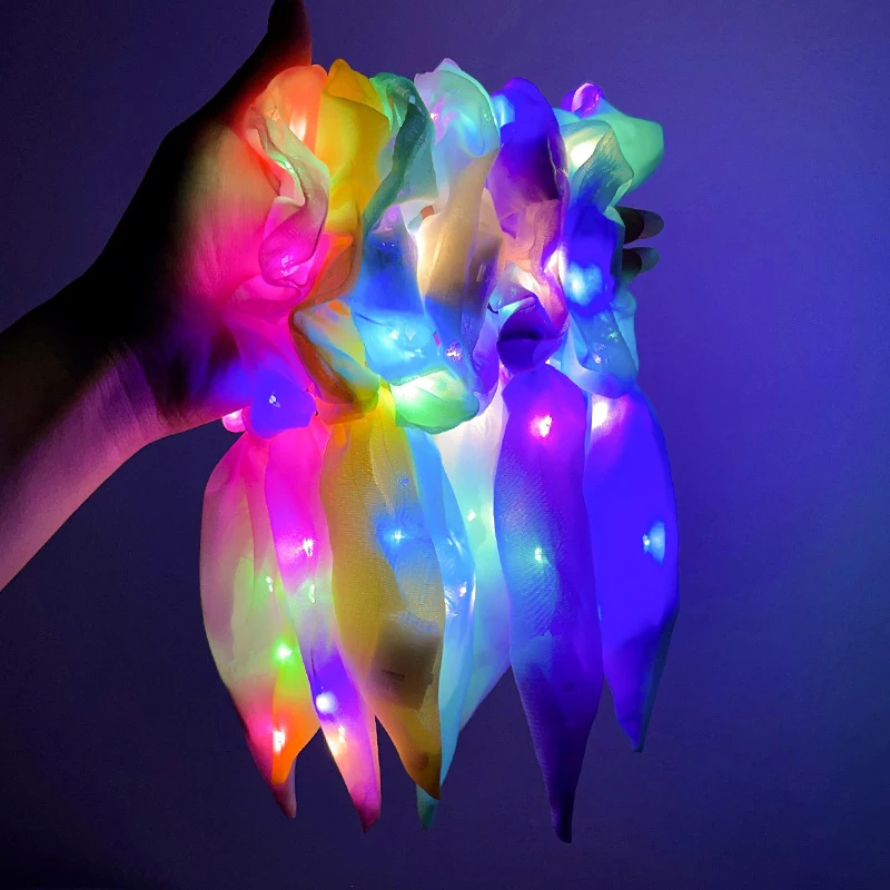 LED Luminous Hair Scrunchie 5
