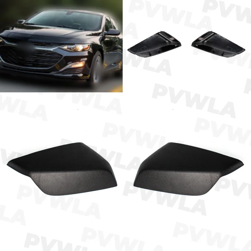 

Автомобильные аксессуары для Chevrolet Malibu 2016, 2017, 2018, 2019, 2020, 2021, 2022, черная сатиновая Крышка для заднего зеркала с левой и правой стороны