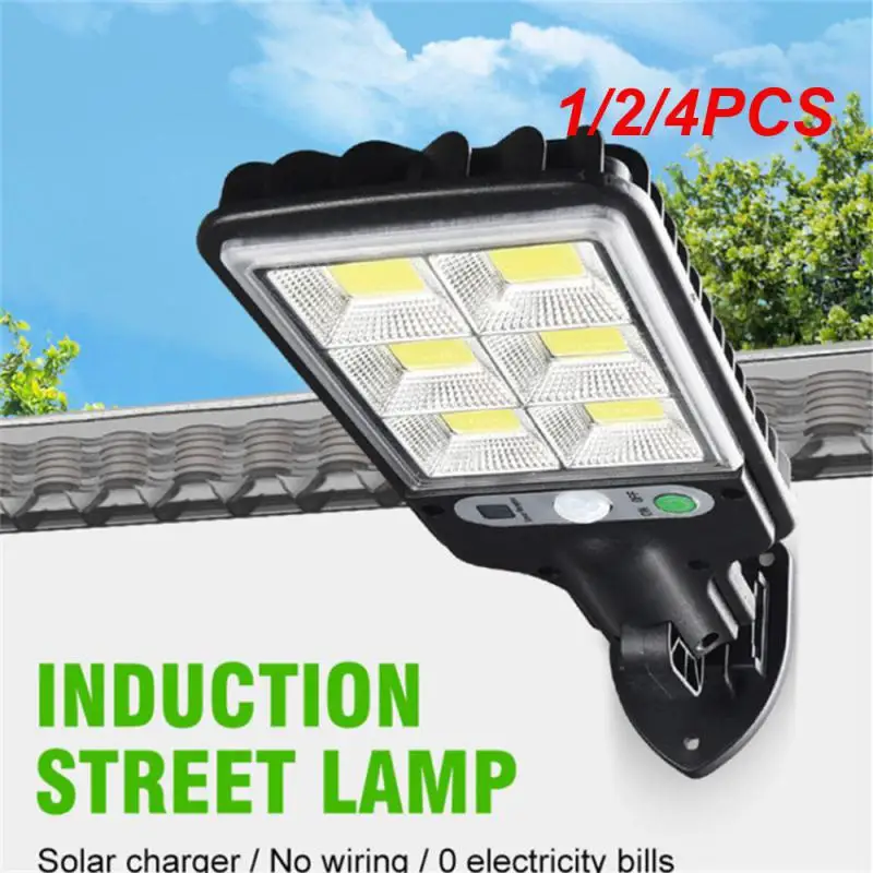 

1/2/4PCS Solar Led Light Outdoor Wall Lamp Waterproof 3 Modes PIR Motion Sensor Garden Decoration Patio Porch Garage Lighting