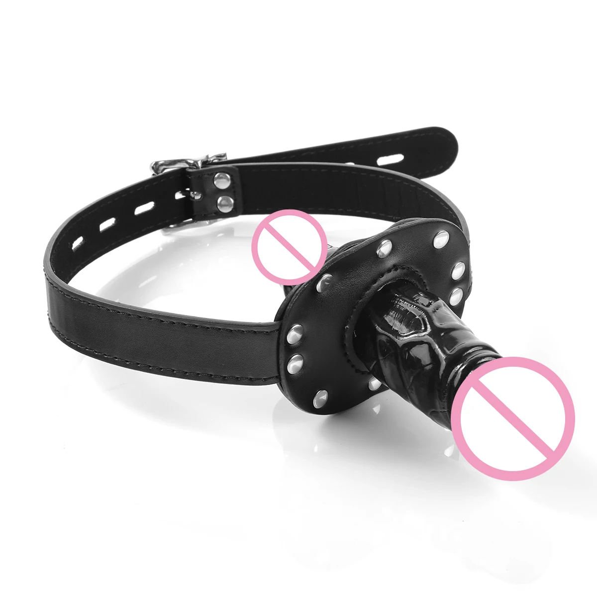 Locking Belt Dildo Mouth Gag BDSM Gag Blow Job Training Bondage Harness Sex Adult Supplies Products Fetish Toys For Couples sex toys,erotic sex toy,sex party toys,sex bondage toys